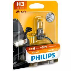 PHILIPS Vision +30% H3 55W 3200K (блистер) 1 шт 