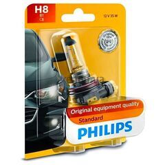 PHILIPS Standard H8 35W 3200K (блистер) 1 шт 