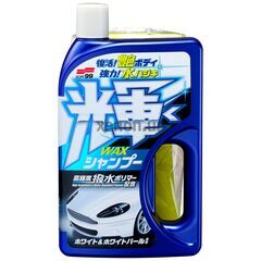 SOFT99 Wax in Shampoo High Shiny Type White and White Pearl шампунь для блиску світлих (і білих) автомобілів 750 мл
