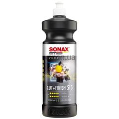 SONAX PROFILINE Cut +Finish 05-05 одношаговая полировальная паста 1 л, Объем: 1 л 