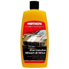 MOTHERS California Gold Carnauba Wash & Wax автошампунь с натуральным воском карнаубы 473 мл 