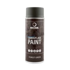 RecOil Camouflage Paint Forest Green камуфляжная маскировочная краска зеленый лес 400 мл 
