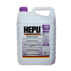 HEPU G12+ (G12 PLUS) концентрат антифриза фиолетовый 5 л, Цвет: Фиолетовій, Объем: 5 л 