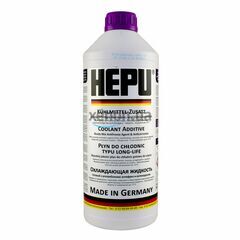 HEPU G12+ (G12 PLUS) антифриз фіолетовий 1,5 л, Колір: Фиолетовій, Обʼєм: 1,5 л