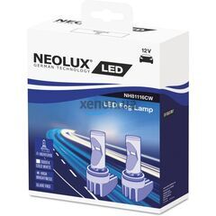 Лампы светодиодные Neolux NH81116CW H8/H11/H16 PGJ19-1 10W 12V 6000K 