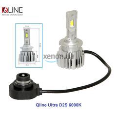 Qline Ultra D2S 65W 6000K комплект 2 шт 