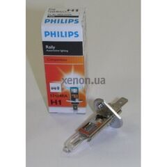 Лампа галогенная Philips H1 Rally, 1шт/картон 12454RAC1 
