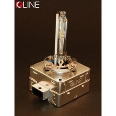 Ксеноновая лампа QLine D1S 5500K (+100%) MetalBase(1 шт)