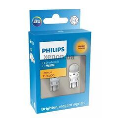 Philips Ultinon Pro6000 W5W T10 11961AU60X2 LED White