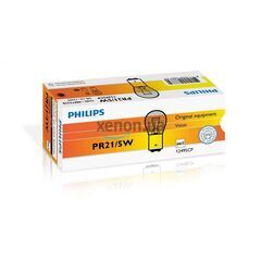 Philips PR21/5W 12495CP лампа накаливания картон комплект 10 шт 