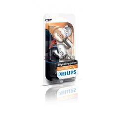 Philips P21W 12498B2 лампа накаливания блистер комплект 2 шт 