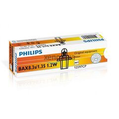 Philips BAX8.3/1.35 Black 12597CP 1,2W лампа розжарювання картон комплект 10 шт