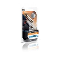 Лампа накаливания Philips Festoon T10.5X43, 2шт/блистер 12866B2