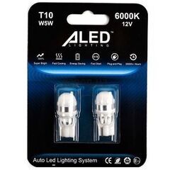 ALed W5W T10 white блистер комплект 2 шт 