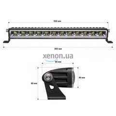 Світлодіодна фара OPPLIGHT 60watt 10-30V IP68 (opl-lsb-60W)