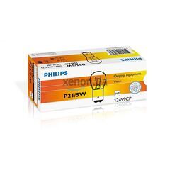 Philips P21/5W 12499CP лампа накаливания картон комплект 10 шт 