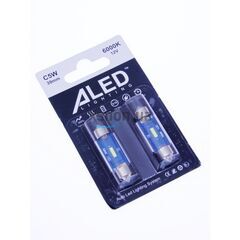 ALed Canbus Festoon white C5W габарит LED 39 мм комплект 2шт