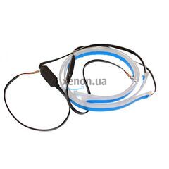 Светодиодная (LED) лента гибкая белая-желтая бегущая 60см v2 
