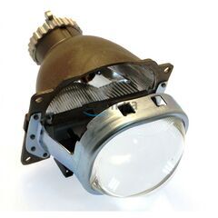 Линзы биксеноновые тип KOITO SQUARE LENS H4 (2шт)