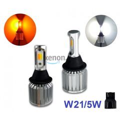 Лампы DRL+поворот Baxster Cob Light P21W 