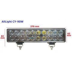Светодиодная фара AllLight CY-90W 20chip CREE 9-30V нижний крепеж