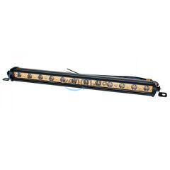 Светодиодная фара AllLight E-36W однорядная 12chip OSRAM 3535 9-30V