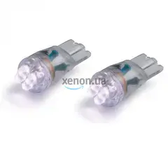 RING T10 Wedge 4LED white LED5014W 0185 0,7W блистер комплект 2 шт 