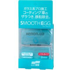 SOFT99 Smooth Egg Clay Bar глиняный брусок очиститель загрязнений 