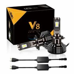 Pluton V8 +150% LED H7 50W 5500K комплект 2 шт 