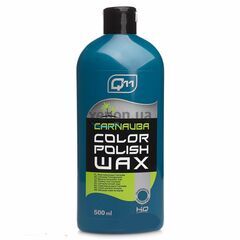 Q11 HQ Carnauba Color Polish Wax Blue поліроль з PTFE та воском карнауби синій 500 мл, Колір: Синій, Обʼєм: 500 мл