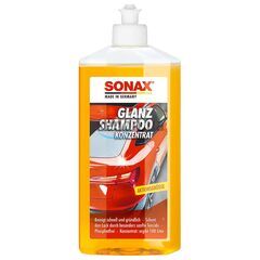 SONAX Glanz Shampoo Konzentrat автошампунь консервант с блеском 500 мл, Объем: 500 мл, Запах: Без запаха 