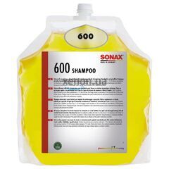 SONAX Shampoo автошампунь с повышенным пенообразованием и смягчителем воды 5 л, Объем: 5 л, Запах: Без запаха 