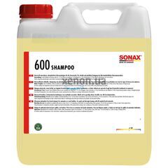 SONAX Shampoo автошампунь с повышенным пенообразованием и смягчителем воды 10 л, Объем: 10 л, Запах: Без запаха 