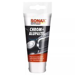 SONAX Chrome+ AluPaste поліроль для хрому, алюмінію, латуні 75 мл