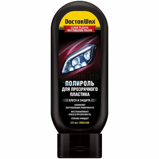 Doctor Wax Clear Plastic Polish полироль для фар 300 мл