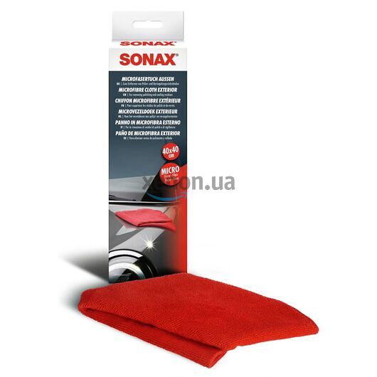 SONAX Microfibre Cloth плотная микрофибра 40х40 см