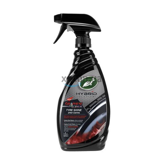 Turtle Wax HS Tyre Shine поліроль для чорніння шин з графеном тригер 680 мл