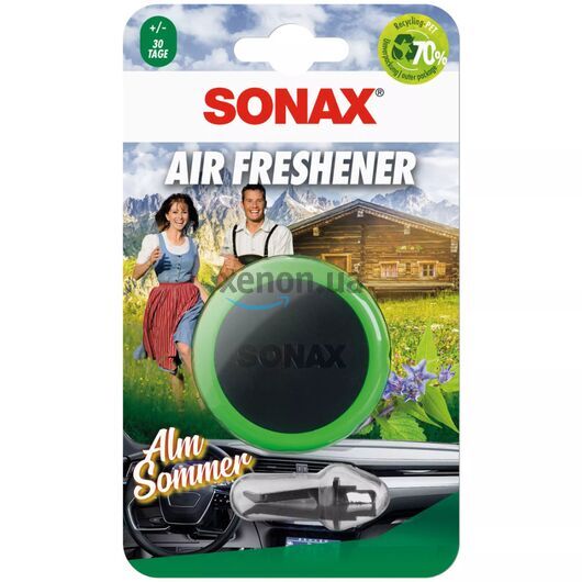 Ароматизатор Sonax Alm Sommer: летняя свежесть в салоне