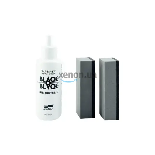 SOFT99 Black Black Hard Coat for Tire долгосрочное покрытие для шин 110 мл 