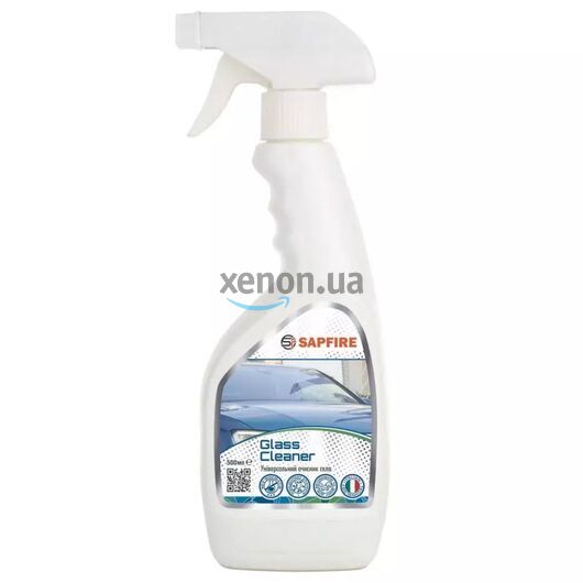 Очиститель для стекол, 500 мл, Sapphire GLASS CLEANER (750219) 