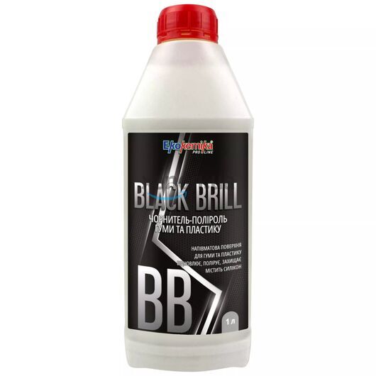 Ekokemika Pro-Line Black Brill Чернитель-полироль резины и пластика (1 л)