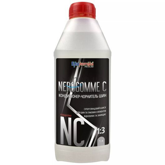 Кондиціонер-чорнитель для шин «Nerogomme» (1 л), Ekokemika Pro-Line