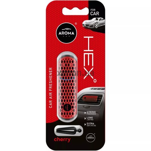 Автомобильный ароматизатор Aroma Car Hex (Cherry) 