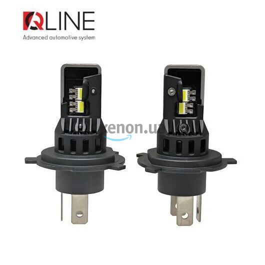 Светодиодные лампы Qline SA (Small Active) H4 H/L 6000K (2шт) [CLONE]