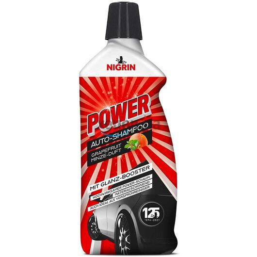 NIGRIN POWER Auto-Shampoo mit Glanz-Booster автошампунь концентрат с кондиционером 1 л 