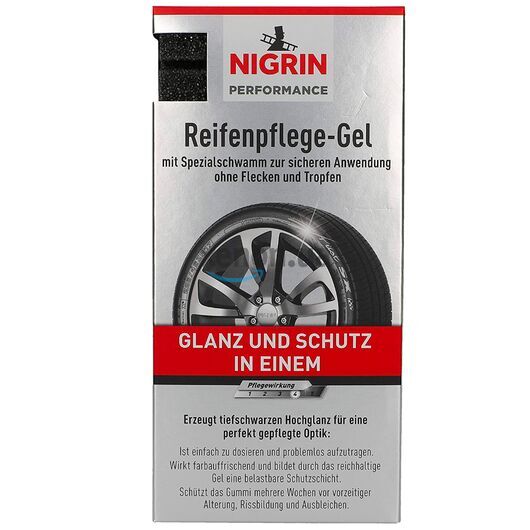 NIGRIN Performance Reifen-Gel гель для чернения и консервации покрышек в наборе 300 мл 