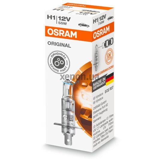 OSRAM Original Line H1 55W 3200K (картон) 1 шт 
