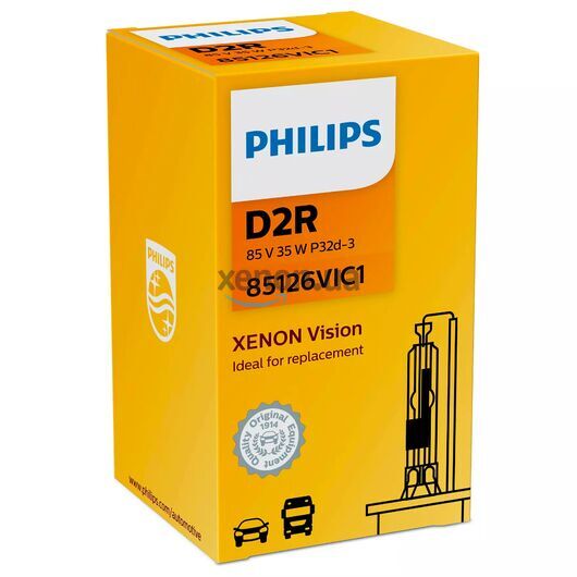 PHILIPS Xenon Vision D2R 35W 4300K 1 (картон) шт, Тип лампы: D2R, Цветовая температура: 4300 