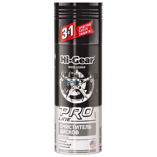 Hi-Gear Wheel Cleaner PRO Line пенный очиститель дисков 340 г 