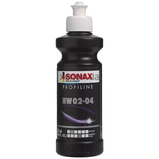 SONAX PROFILINE HW 02-04 твердый воск карнаубы 250 мл, Объем: 250 мл 